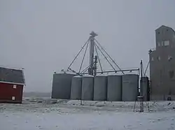 Grain elevator in Sedalia