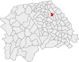 Location within the county