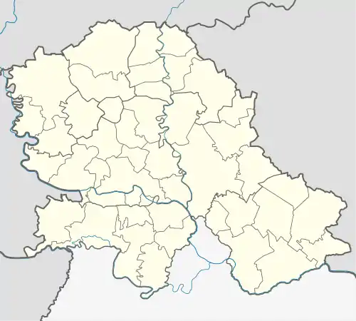 Vrbica is located in Vojvodina