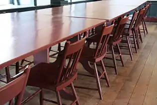 Shaker Tables, Shaker Village, Pleasant Hill, KY