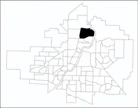 Silverwood Heights location map