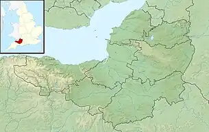 Location in Somerset