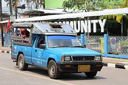 Mitsubishi L200 in Trat province