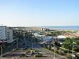 View of Lungomare Adriatico at the intersection with Viale Umbria