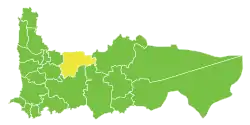 Location in Hama Governorate