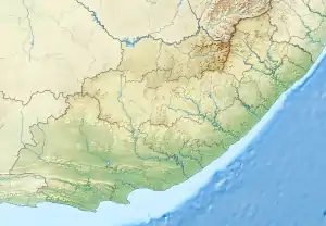 Kat River is located in Eastern Cape