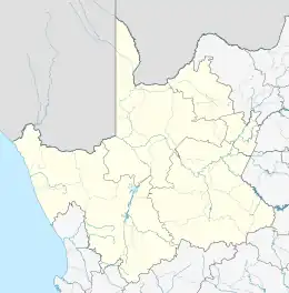 Prieska is located in Northern Cape