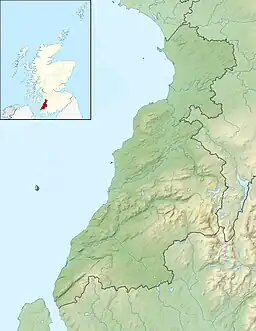 Loch Dornal is located in South Ayrshire