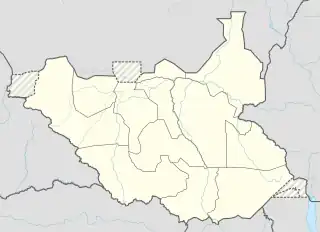 Leer county is located in South Sudan