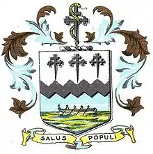 The coat of arms of Southport