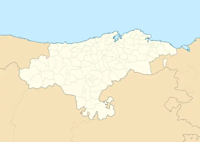 2013–14 Tercera División is located in Cantabria