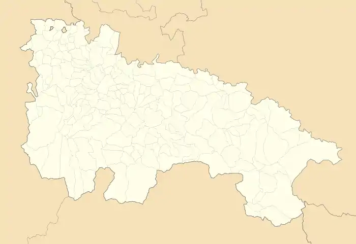 Pradillo is located in La Rioja, Spain