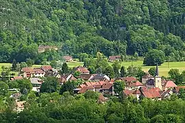 A general view of Saint-Christophe-sur-Guiers