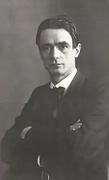 Rudolf Steiner, philosopher (PhD in 1891)