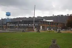 Steubenville Pottery Company buildings on Old State Route 7