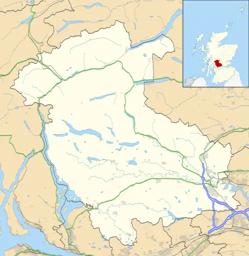 Kinbuck is located in Stirling