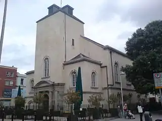 St Mary's Church, Mary Street, Dublin, completed in 1701.