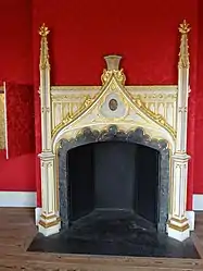 Gayfere's fireplace in Strawberry Hill House