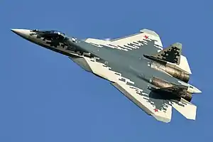 Sukhoi Su-57  (fifth-generation fighter) 22 Units