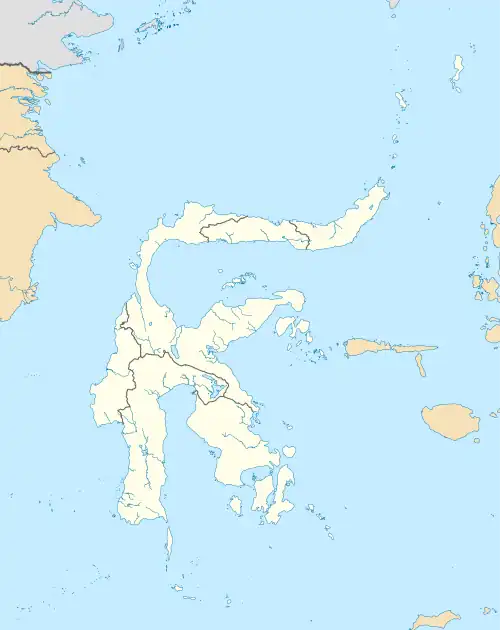 Pangkajene & Islands Regency is located in Sulawesi