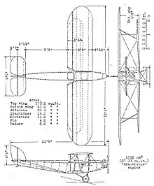 Sparrow I arrangement drawings