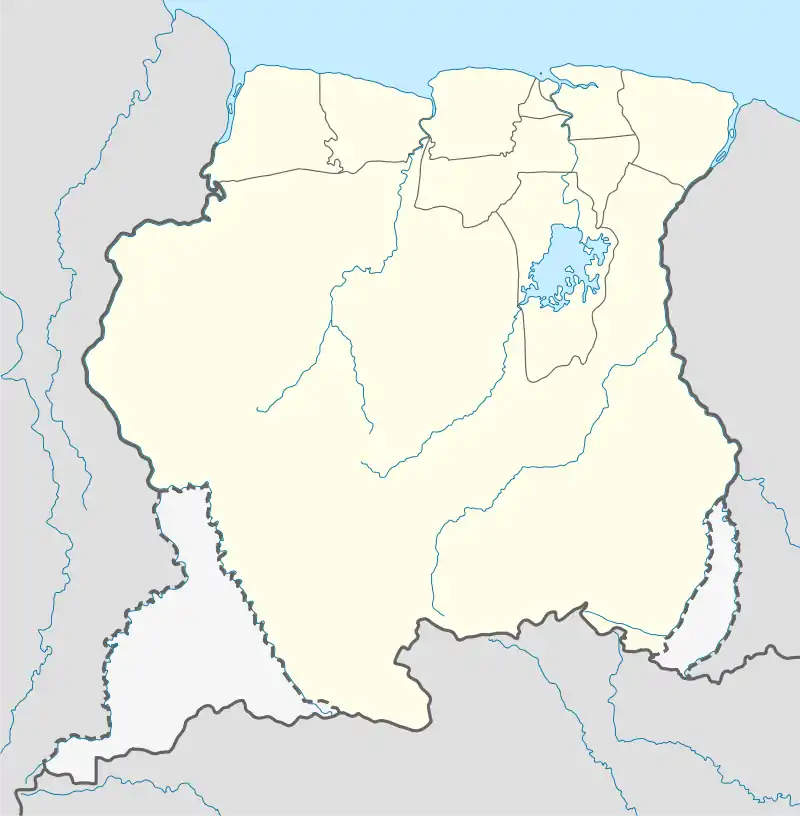 Danta Bai is located in Suriname