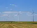 Windmills at the Eolica Mihai Viteazu Wind Farm