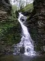 Sukil waterfall in the Sukil village