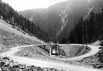 Sylvan Pass Loop, East Side, 1921