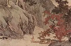 Tang Yin, A Fisher in Autumn, (1523), Chinese