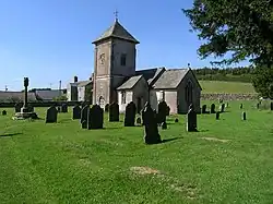 Cross in the churchyard of St Peter's Church