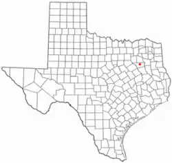 Location of Murchison, Texas