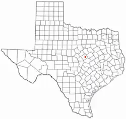 Location of South Mountain, Texas