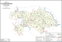 Map showing Tadiyawan (#169) in Tadiyawan CD block