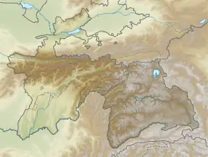 Shahriston is located in Tajikistan