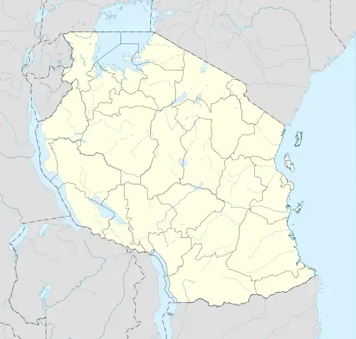 Masama Magharibi Ward is located in Tanzania