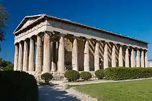 Image 68The Temple of Hephaestus in Athens is the best-preserved of all ancient Greek temples. (from Culture of Greece)