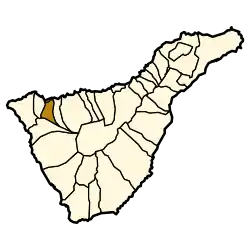 Municipal location in Tenerife