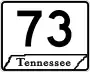 State Route 73 marker