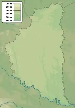 Dzhurynskyi is located in Ternopil Oblast