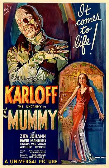 The Mummy 1932 film poster