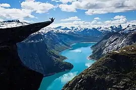 Trolltunga cliff