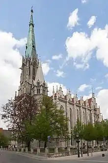 St. Mary's Church, looking northeast