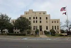 The Titus County Courthouse (1895) in Mount Pleasant