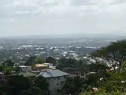 Tunapuna, with Trincity in the background