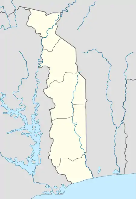 Yaka is located in Togo