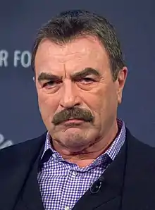 A photograph of Tom Selleck