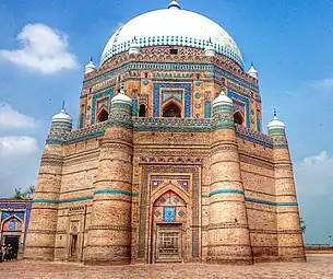 Tomb of Shah Rukn-e-Alam, Multan, Pakistan, unknown architect, 1320-1324