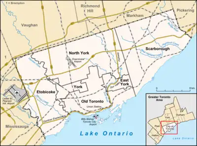 Highland Creek (Toronto) is located in Toronto