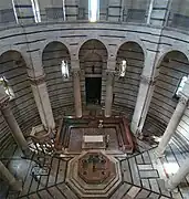 Baptistery interior